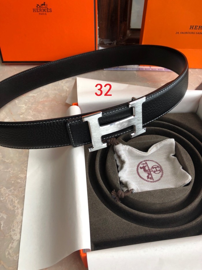 5A  leather belt, with box, BLT42-32-33