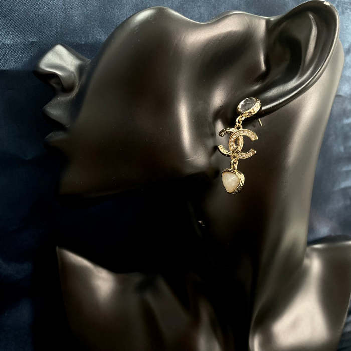 Earring  jewelry ,with box,  J25-1404