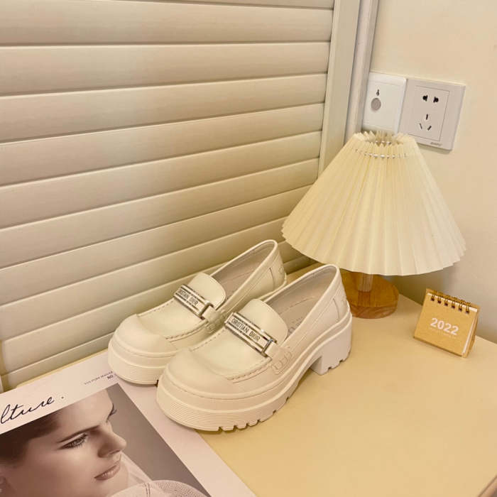 women chunky heel loafers shoes, size 35-40, SS70-1550-1551