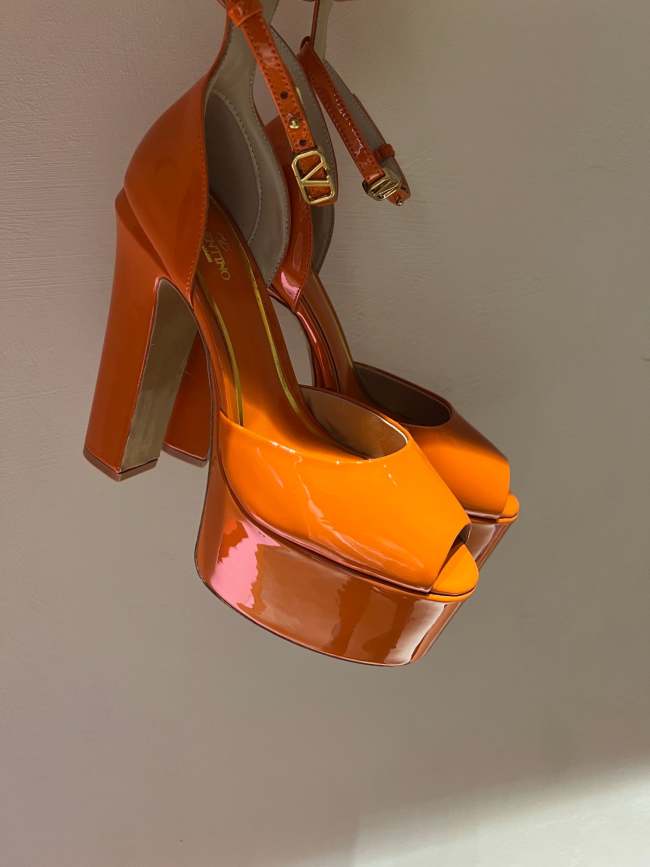 Women leather heel shoes,size 35-42, top quality, heel 15.5cm, with box, SS138-50