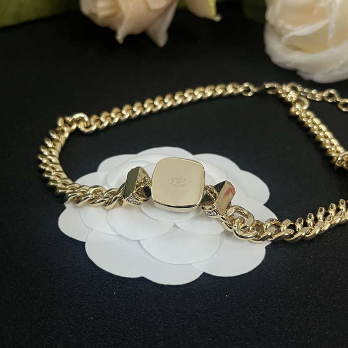 Necklace jewelry ,length 49cm, with box,  J25-1522