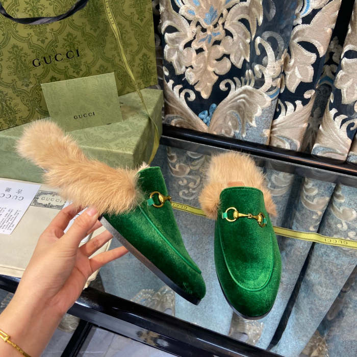 Women fur flat shoes,size 35-42, SS70-1585