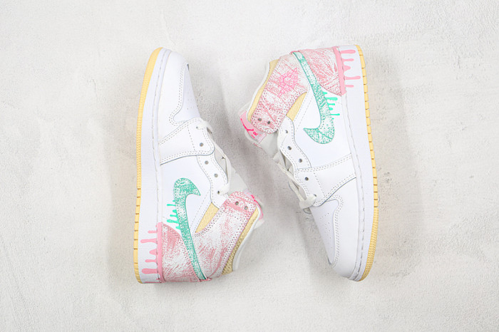 Leather sport sneakers shoes, size 36-39, SS98-341