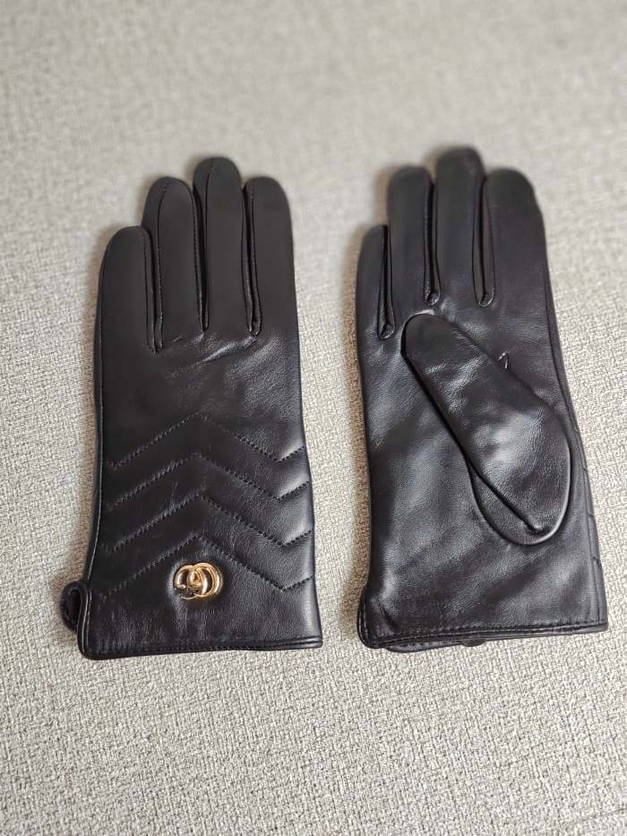 Women's leather gloves, GLS30-25