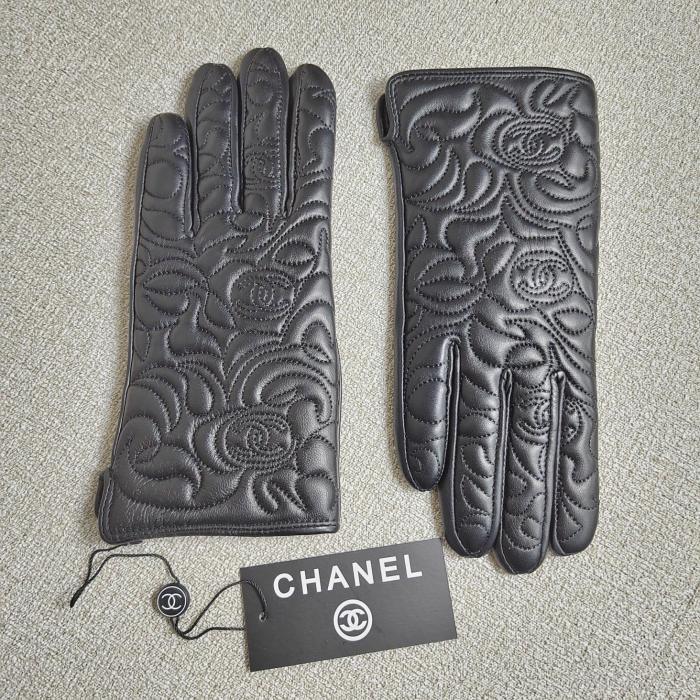 Women's fur leather gloves, GLS30-20
