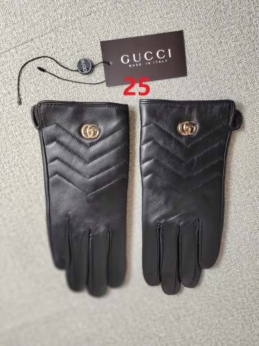 Women's leather gloves, GLS30-25