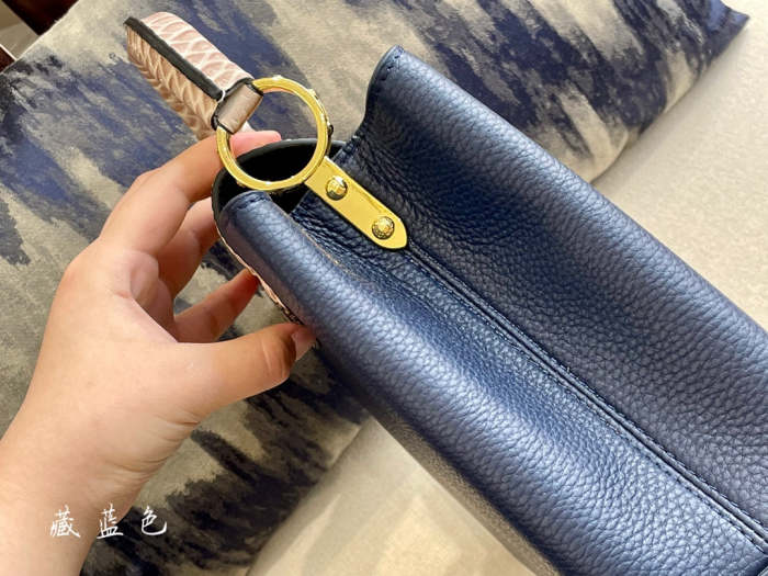 Capucines Leather  bag ,5A , size 27x20cm ,no box,  B110-112-115