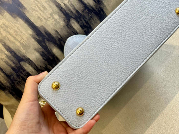 Capucines Leather  bag ,5A , size 27x20cm ,no box,  B110-122