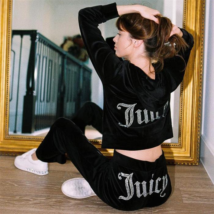 Women's fashion jacket pants velvet sports suit clothes ,  CL68-239-246