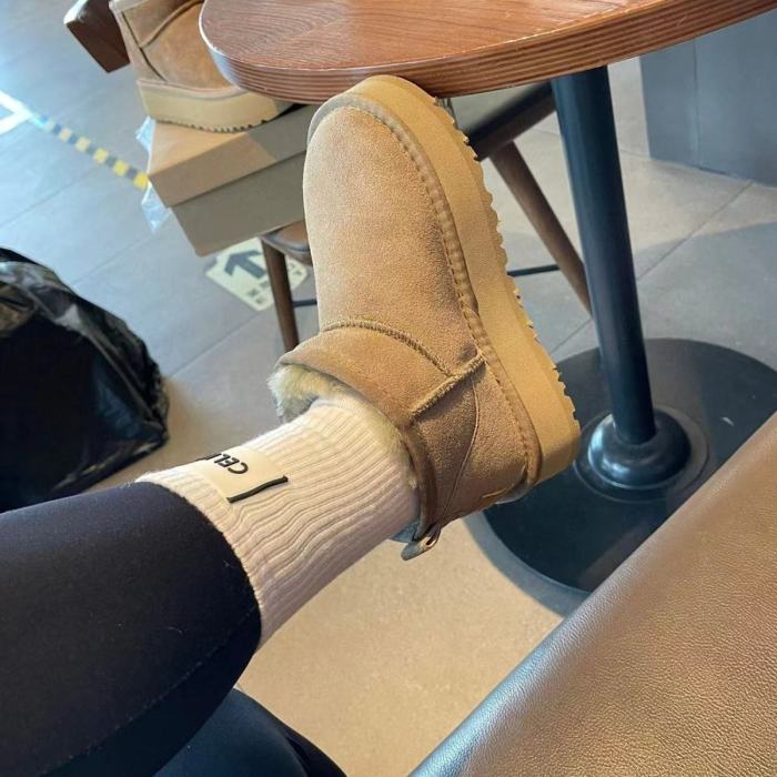 Heightening and thickening and fleece winter boots，size 35-40. SS70-1602-1604