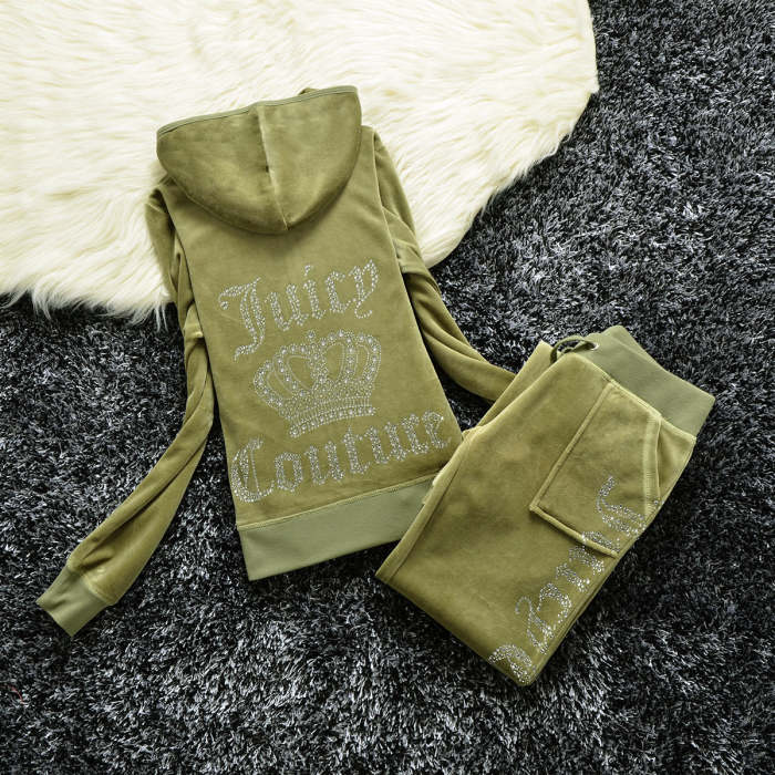Women's fashion jacket pants velvet sports suit clothes , CL78-70-82