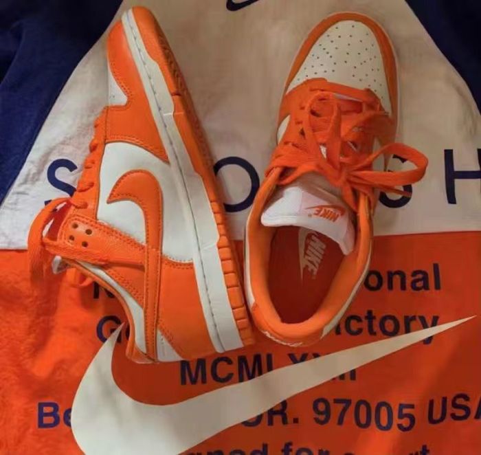 AJ  leather sport sneakers shoes white orange , size 36-46, SS80-451