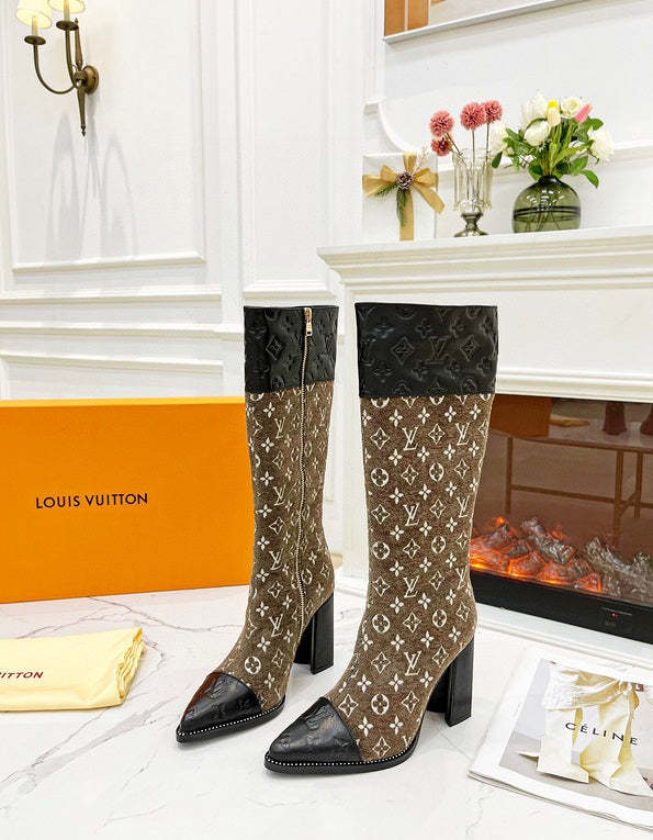 Top Quality Women leather boot shoes, size 35-41, SS138-69-70