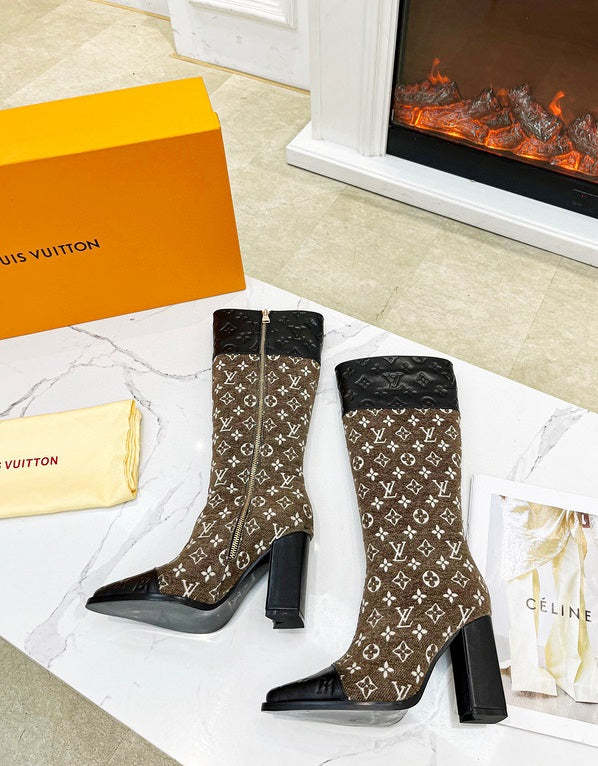 Top Quality Women leather boot shoes, size 35-41, SS138-69-70