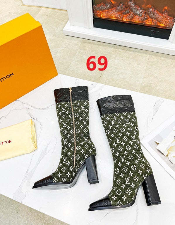 Top Quality Women leather boot shoes, size 35-41, SS138-69-70