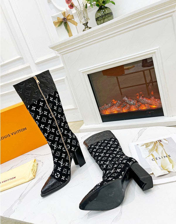 Top Quality Women leather boot shoes, size 35-41, SS138-69-70