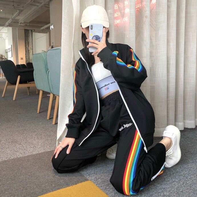 Rainbow Leisure Sports set suit clothes, size S,M,L ,XL, CL78-87-93