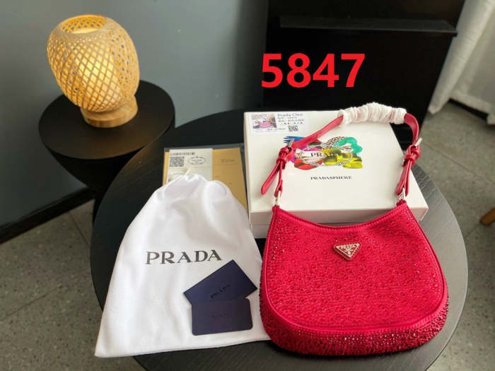 Split leather bag , 3A, no box, size 27cm , B68-5844-5853