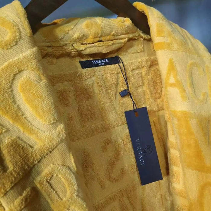 Cottton long bathrobe for men and women,  CL110-93