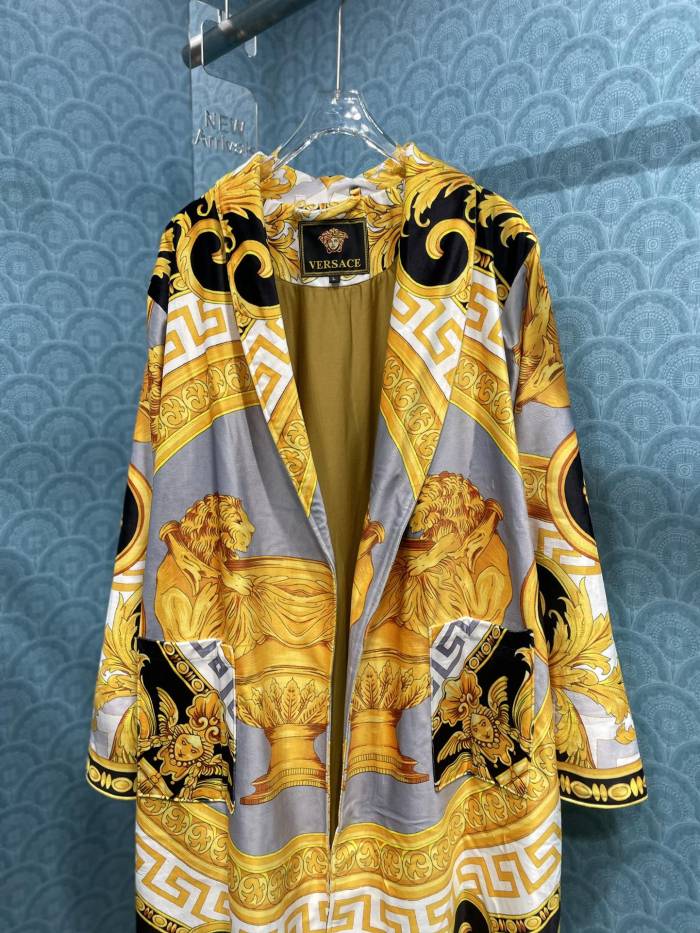 Cottton long bathrobe for men and women,  CL110-99