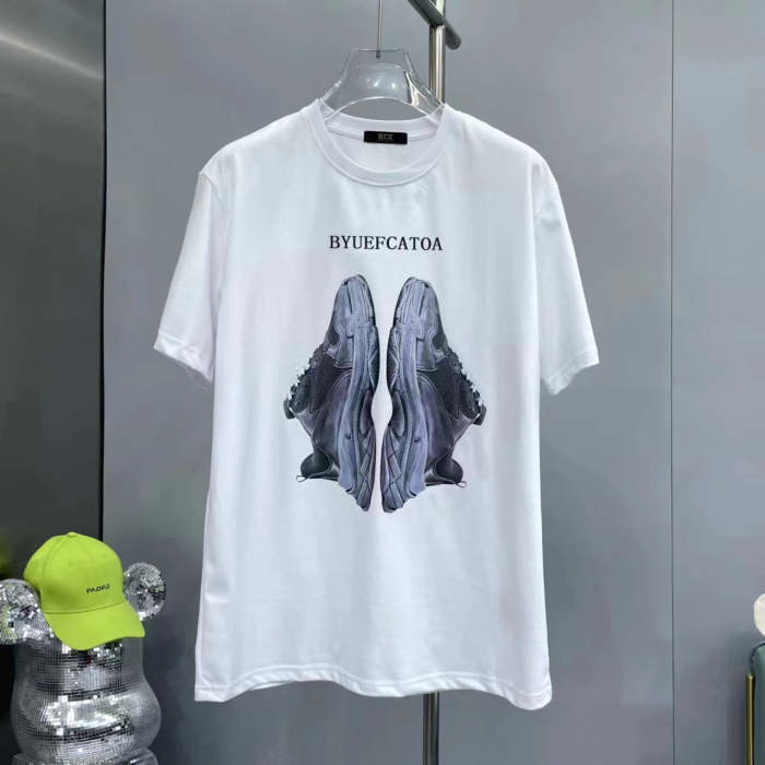 Fashion cotton T shirt for men and women, CL25-762-763