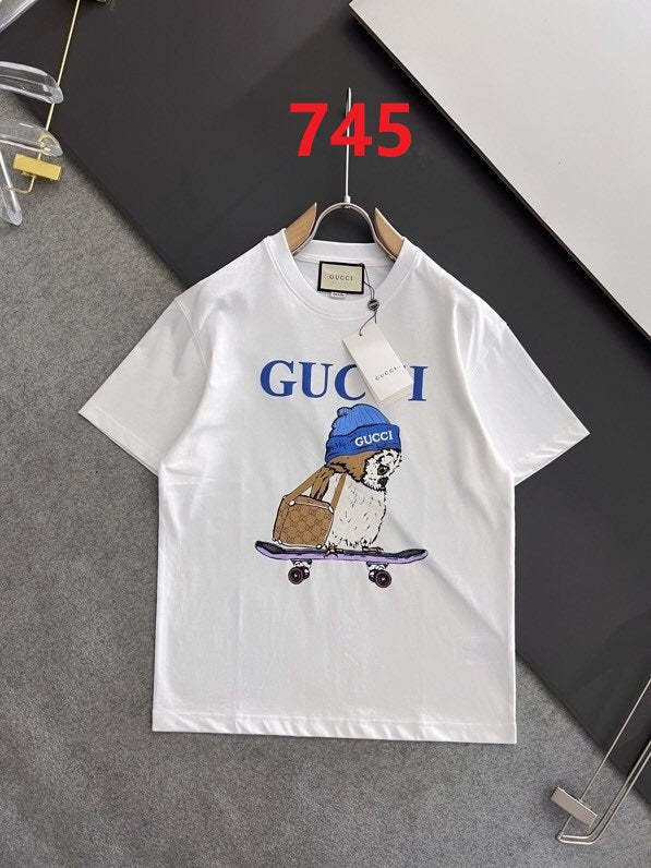 Fashion cotton T shirt for men and women, CL25-745-746