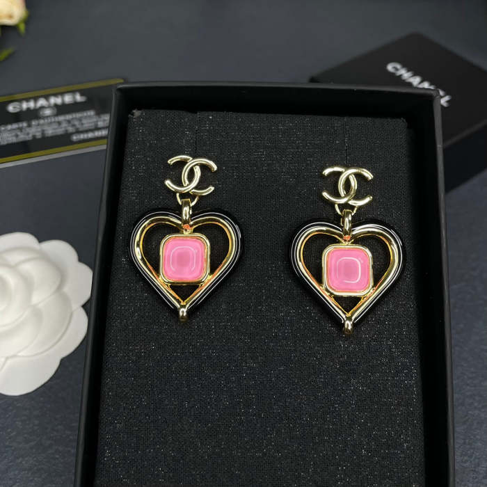 Earring  jewelry , with box,  J25-1595