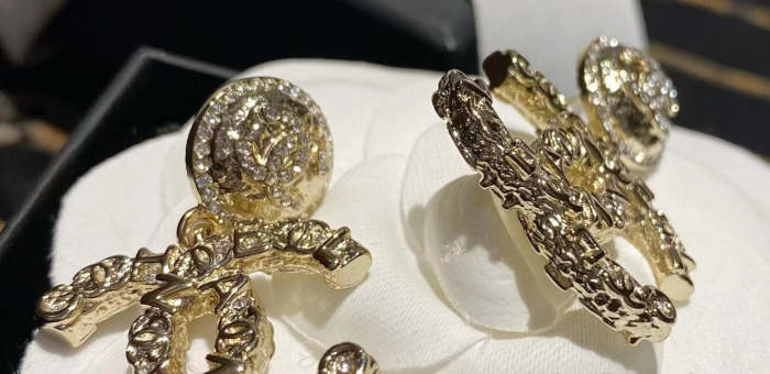 Earring  jewelry , with box,  J25-1627