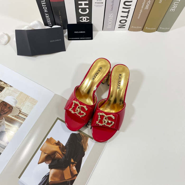 Women's heel sandal shoes, heel 6cm, size 34-43, SS60-2134