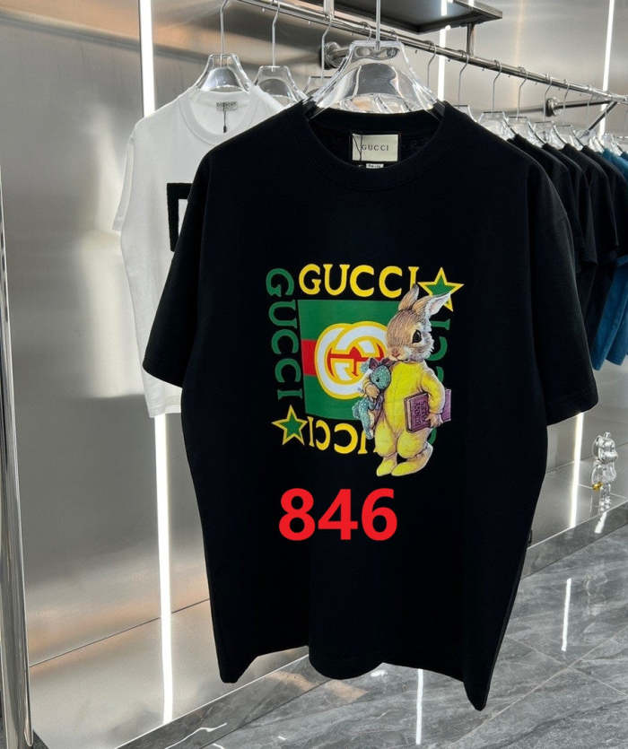 Fashion cotton T shirt for men and women, CL25-845-846