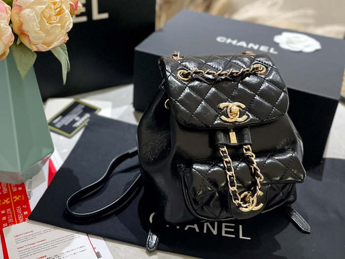 Split leather bag, 3A, size 17*18*12cm, no box, B68-5970