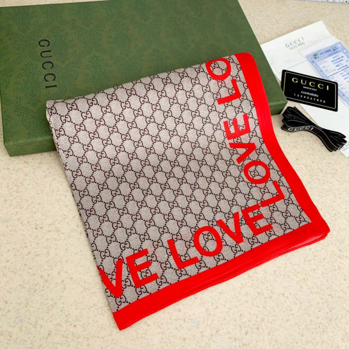 Cotton silk scarf, size 70*70cm, SF20-107-108