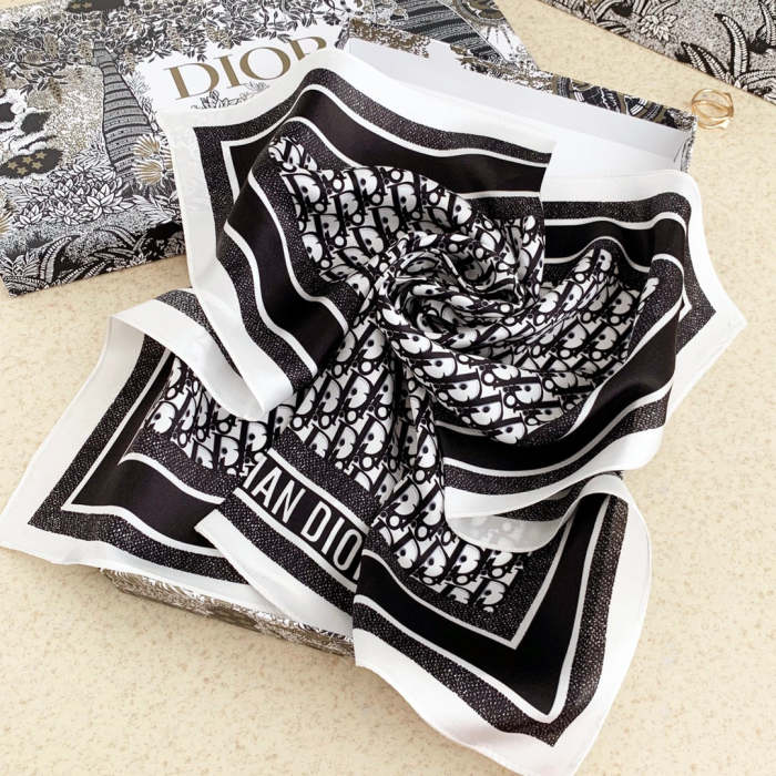Cotton silk scarf, size 70*70cm, SF20-113-118