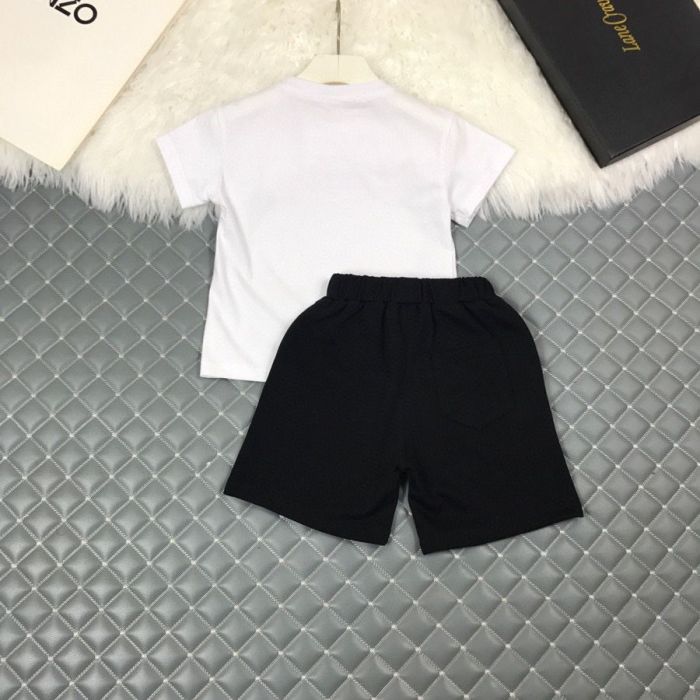 T-shirt + shorts  suit Kids set clothes, no box,CL25-900-901