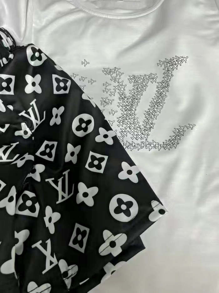 T-shirt + Shorts suit Kids set clothes, no box, CL25-915