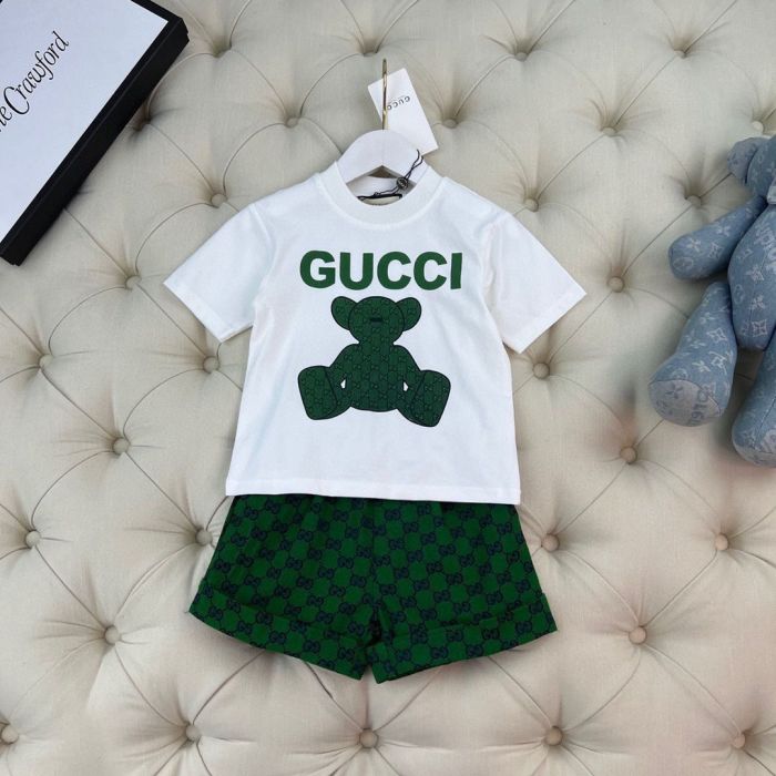 T-shirt + Shorts suit Kids set clothes, no box, CL25-893