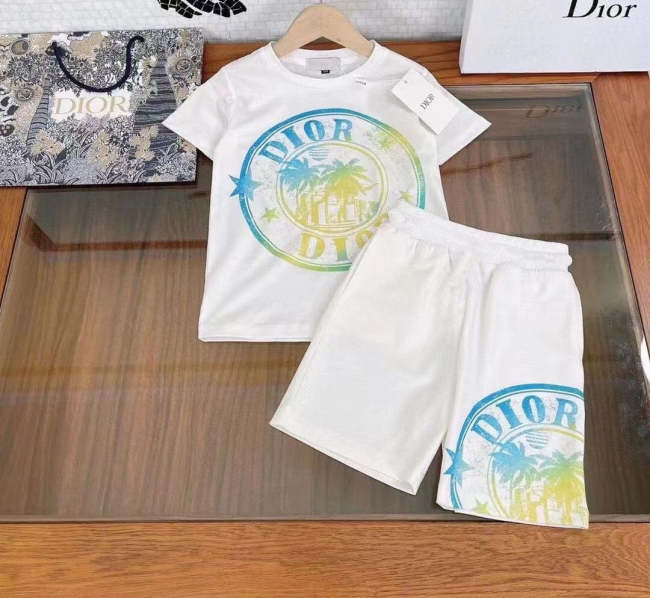 T-shirt + shorts suit Kids set clothes, no box, CL25-926-927