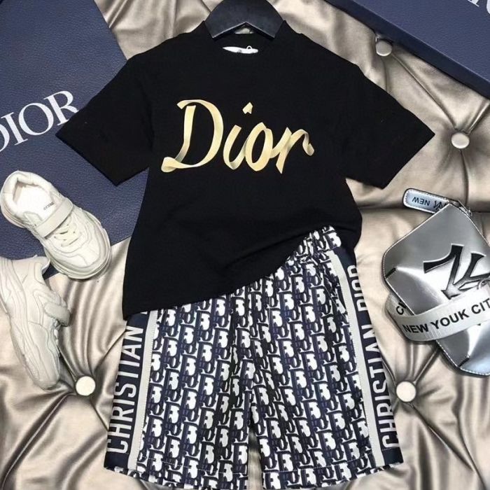 T-shirt + Shorts or skirts suit Kids set clothes, no box, CL25-874-877