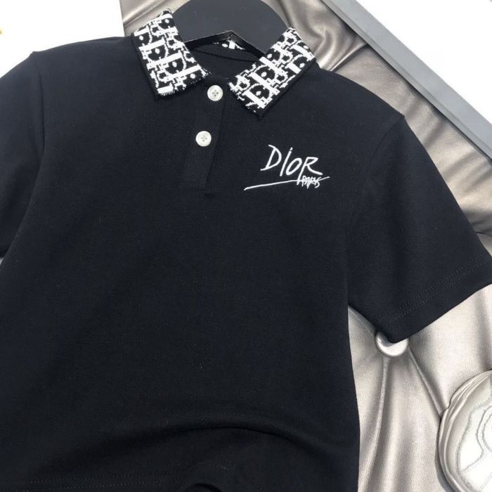 Polo shirt + Shorts suit Kids set clothes, no box, CL25-873