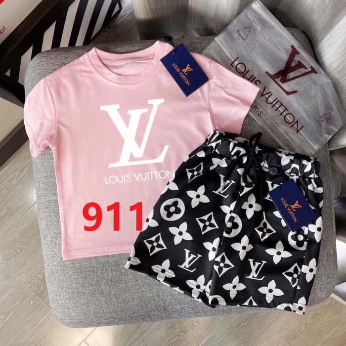T-shirt +  shorts suit Kids set clothes, no box, CL25-908-914