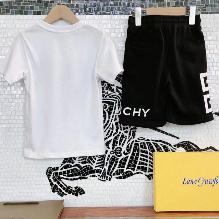 T-shirt + shorts  suit Kids set clothes, no box,CL25-906-907