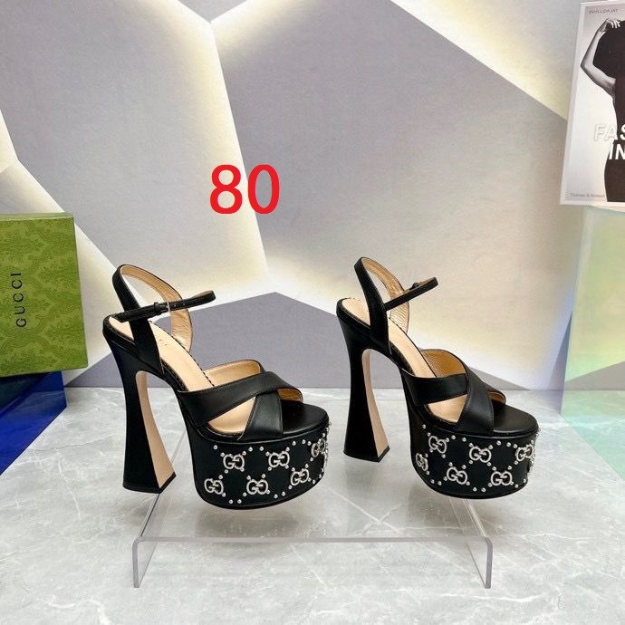 Top Quality Women heel sandal shoes, size 35-42, SS138-80-83