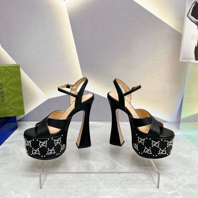 Top Quality Women heel sandal shoes, size 35-42, SS138-80-83