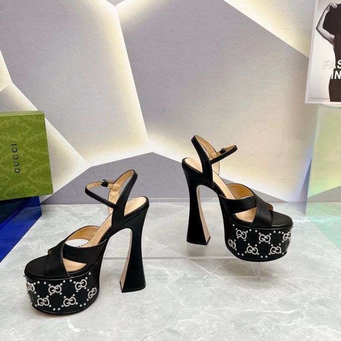 Top Quality Women heel sandal shoes, size 35-42, SS138-80-83