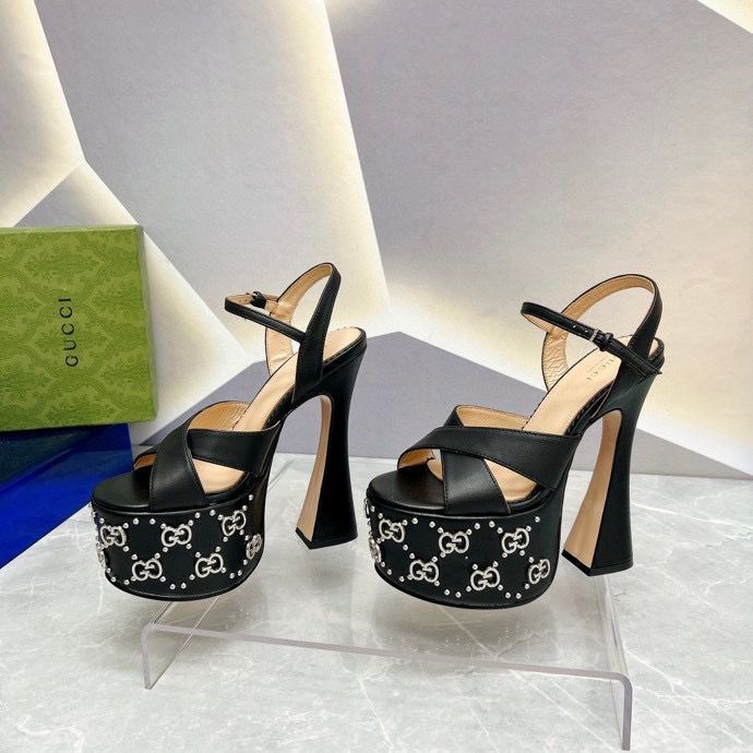 Top Quality Women heel sandal shoes, size 35-42, SS138-80-83