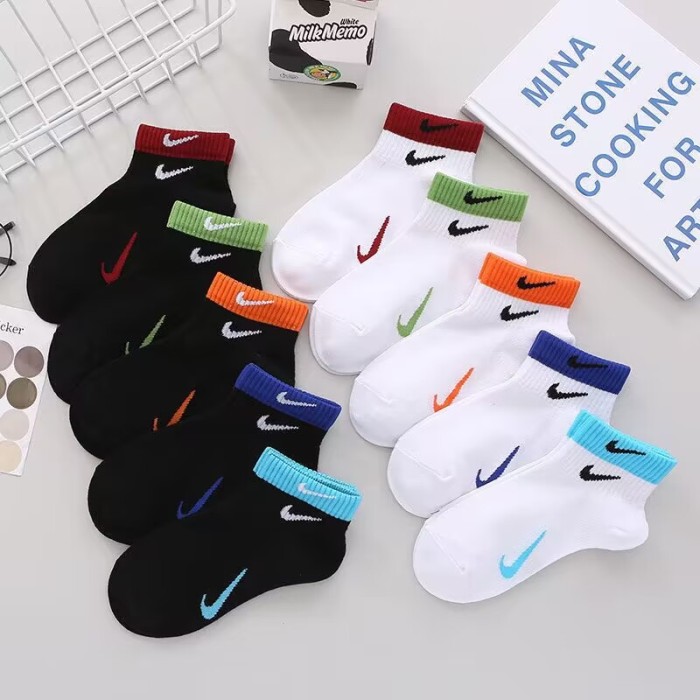 Kids cotton short socks, pack of 10 pairs,  CL15.5-73-74
