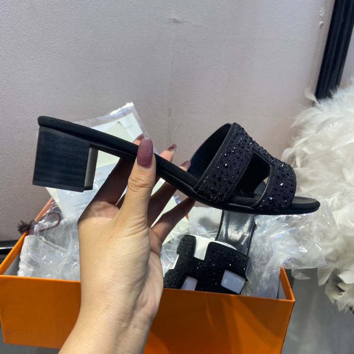 Women's heel sandals shoes,heel 6cm,  size 35-42, SS50-1282