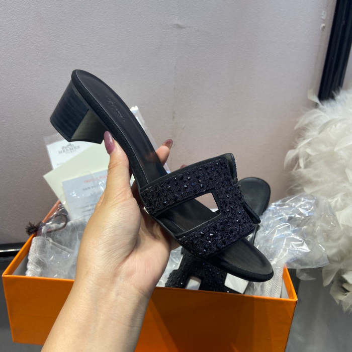Women's heel sandals shoes,heel 6cm,  size 35-42, SS50-1282