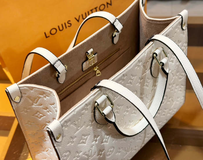 Split leather bag ,3A, size 35x28x15cm, 25x15x5cm, 19x10cm, 3 pieces for set, no box, B75-2840