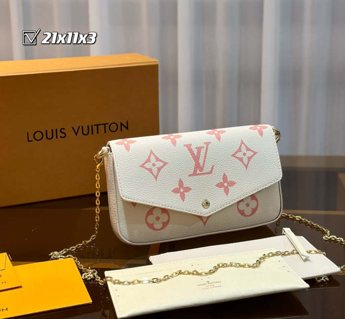 Split leather bag ,3A, size 35x28x15cm, 25x15x5cm, 19x10cm, 3 pieces for set, no box, B75-2844